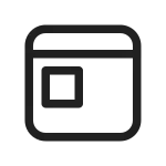 Window Ad SVG Icon